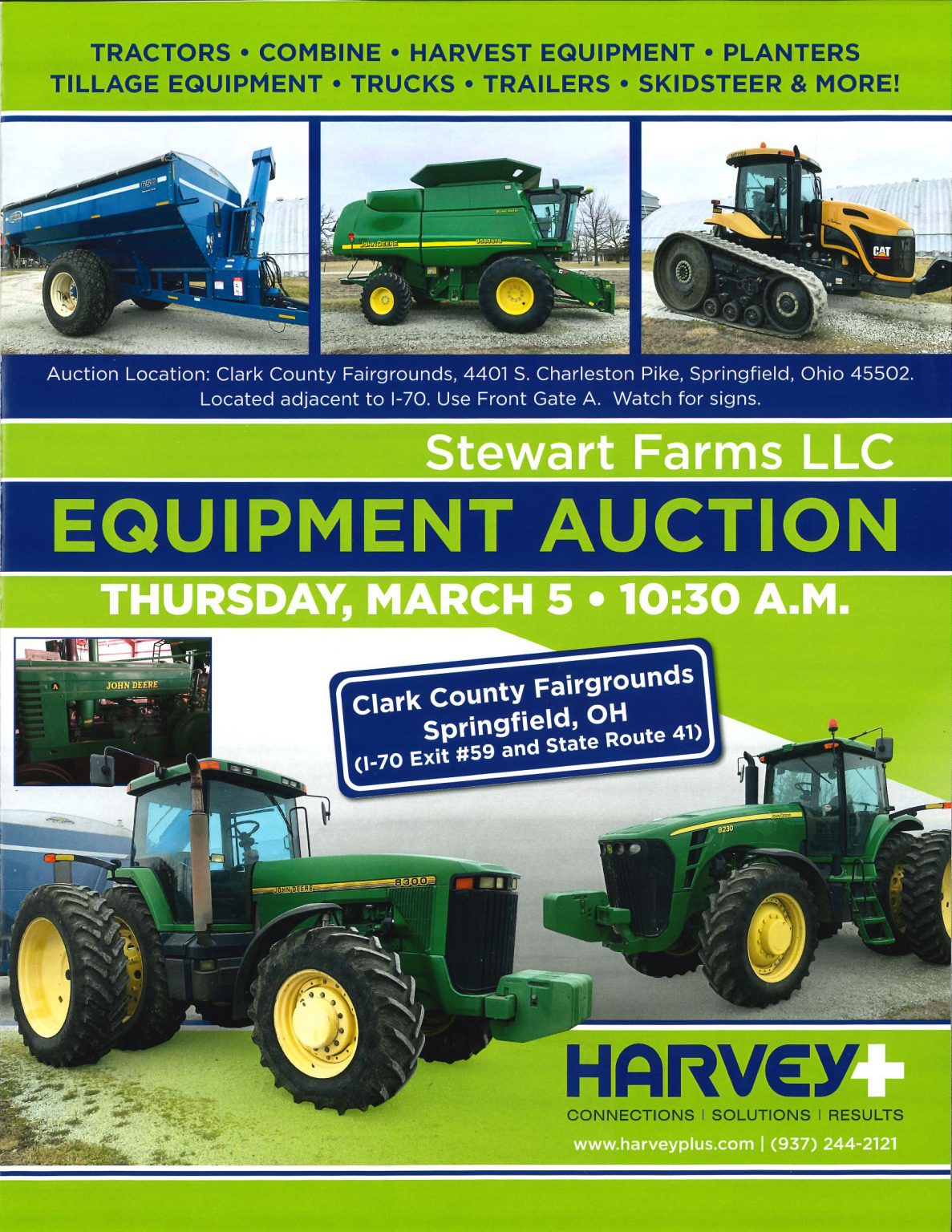 Stewart Farms Auction Clark County Fairgrounds